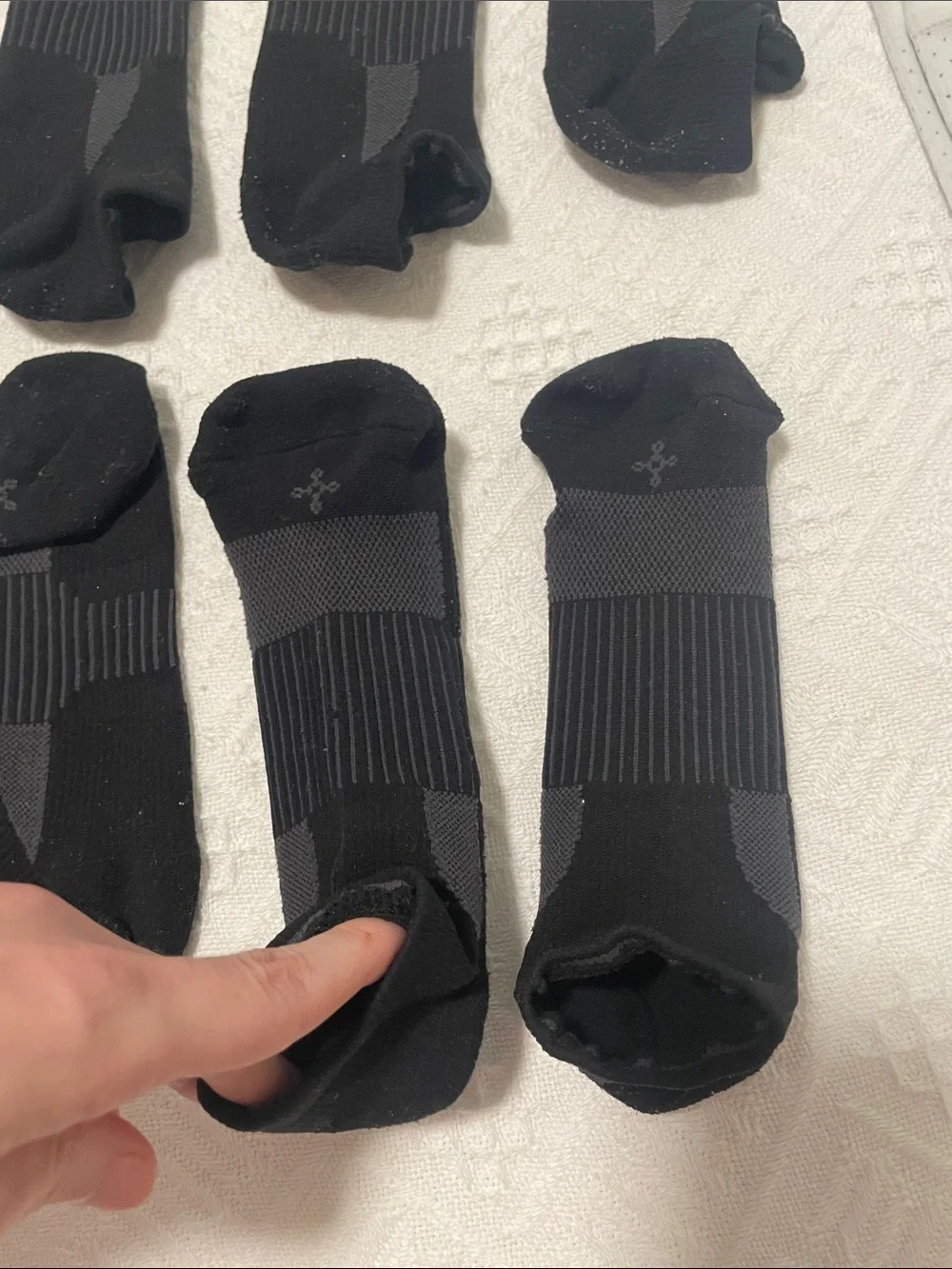 🖤5/$25 5 pair tommie copper No-Show Athletic Socks compression